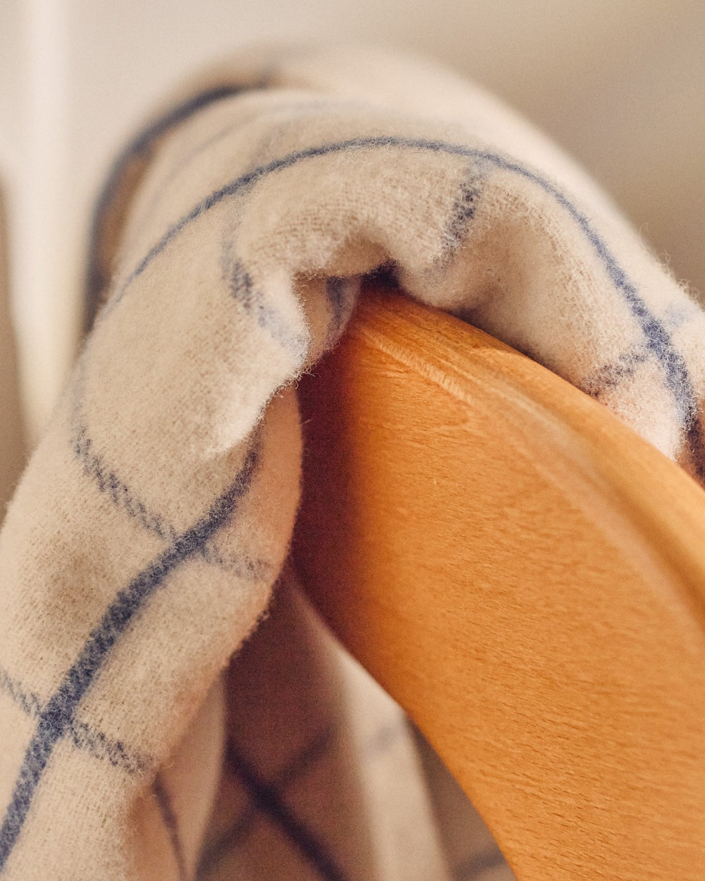 Merci - Couverture - Carreaux Bleu Shibori