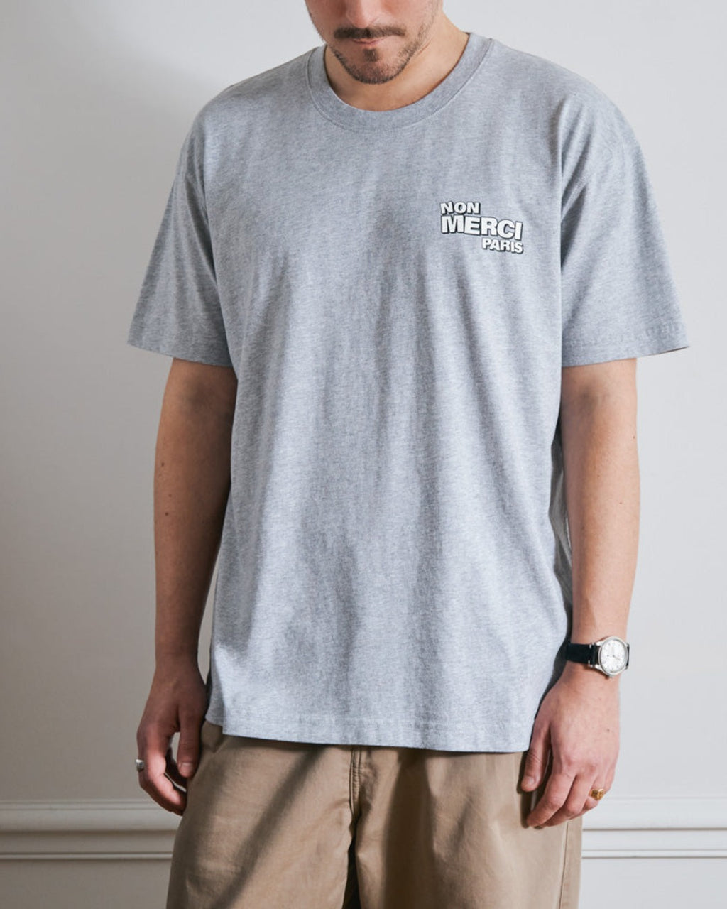 Merci - Non Merci T-Shirt - Grey