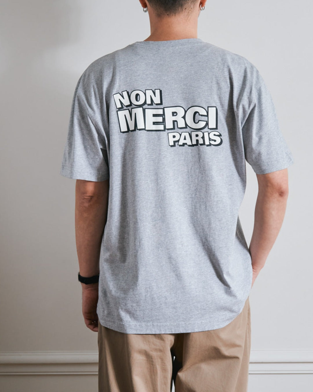 Merci - Non Merci T-Shirt - Grey