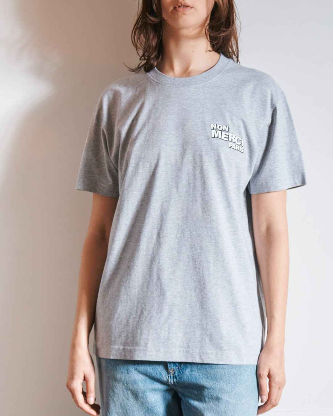 Merci - Non Merci T-Shirt - Grey