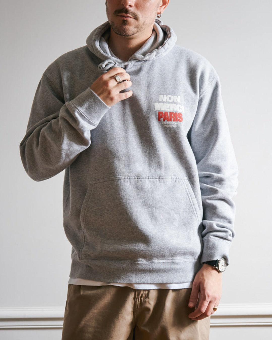 Merci - Non Merci Peace Sweat - Grey