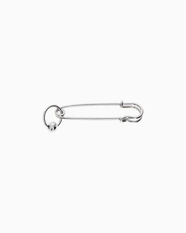 Justine Clenquet - Alison brooch - Palladium