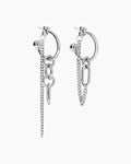 Justine Clenquet - Allen Earrings - Palladium