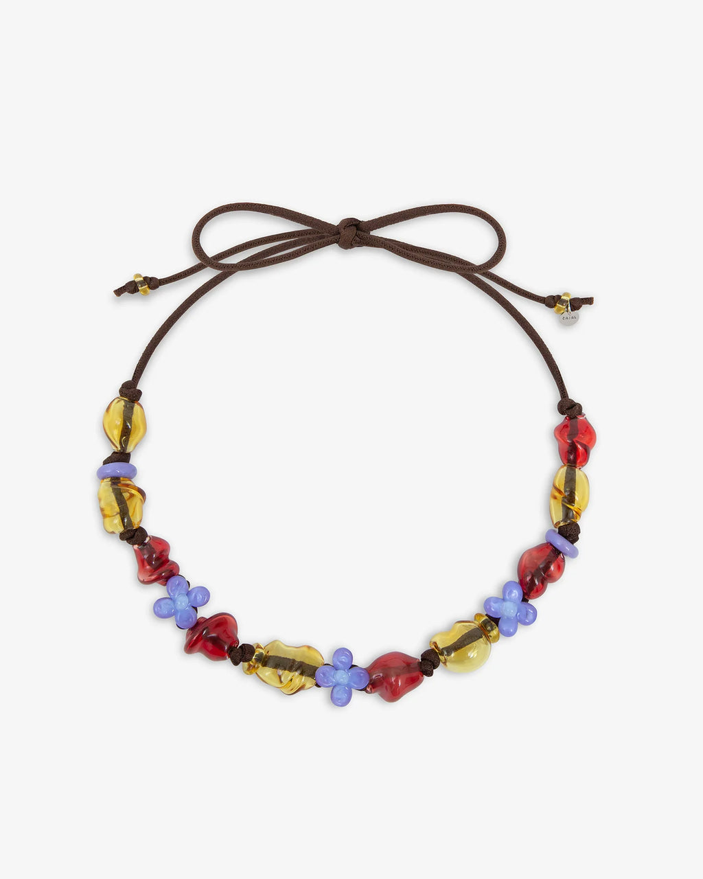 Cajal - Collier Ariel - Rouge Jaune & Violet