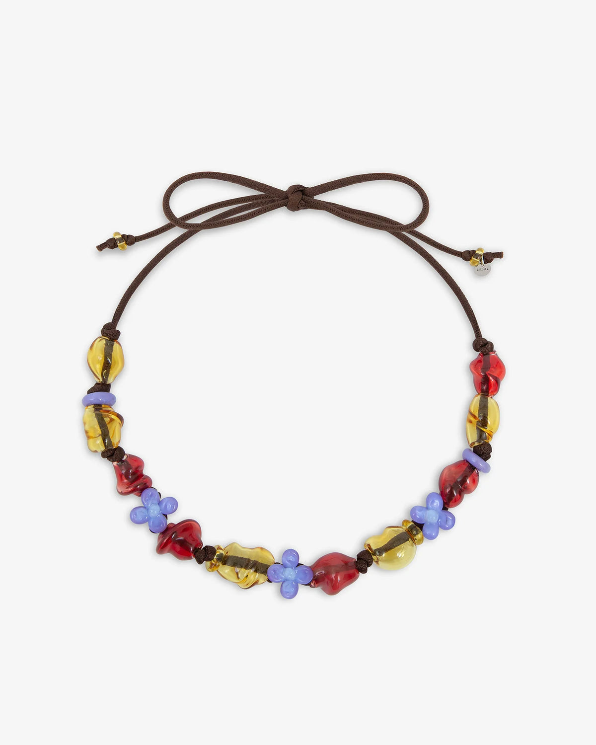 Cajal - Collier Ariel - Rouge Jaune & Violet