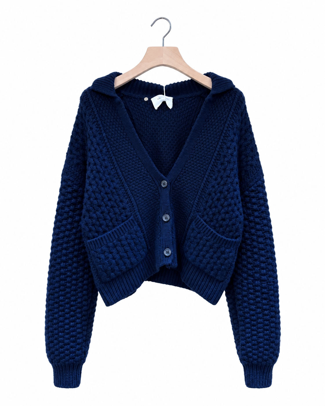 Lisa Yang - Becs Cardigan - Navy