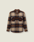 Caleb - Surchemise Carreaux - Marron