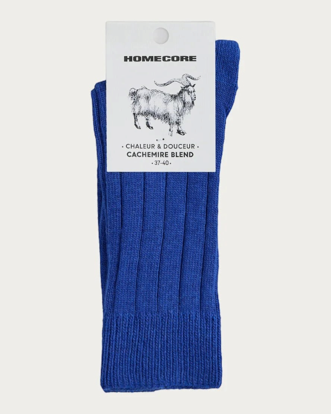Homecore - Chaussettes en cachemire - Bleu