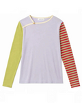 Carlota Cahis - T-Shirt Manches Longues Puppet - Lilas