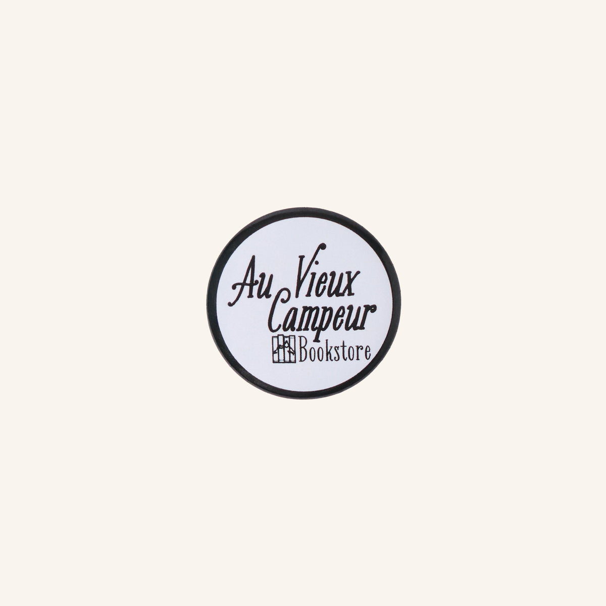 Au Vieux Campeur - Congés Payés - Badge Bookstore Au Vieux