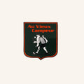 Au Vieux Campeur - Congés Payés - Magnet Blason Vert