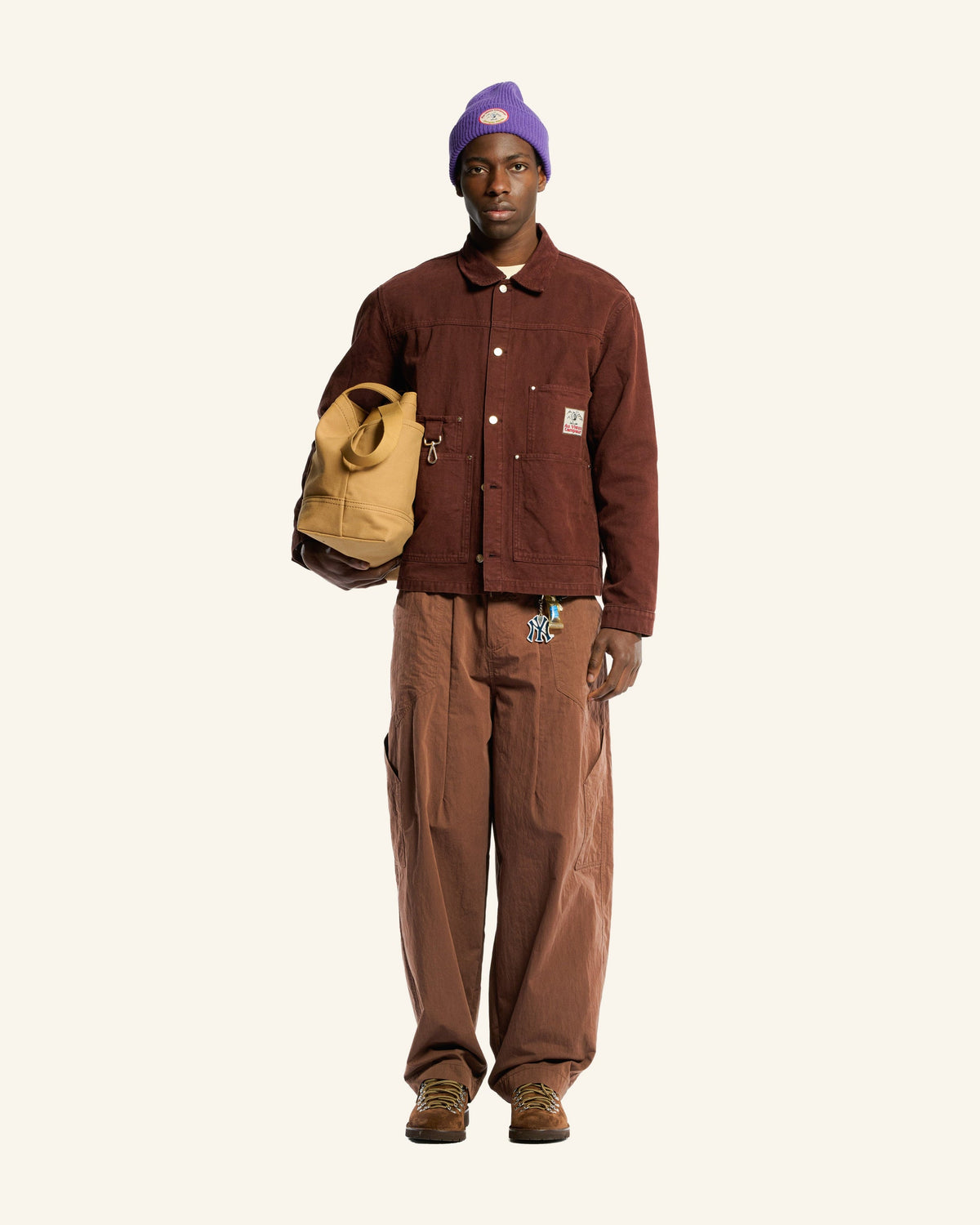 Au Vieux Campeur - Congés Payés - Veste Canva Henri - Chocolat