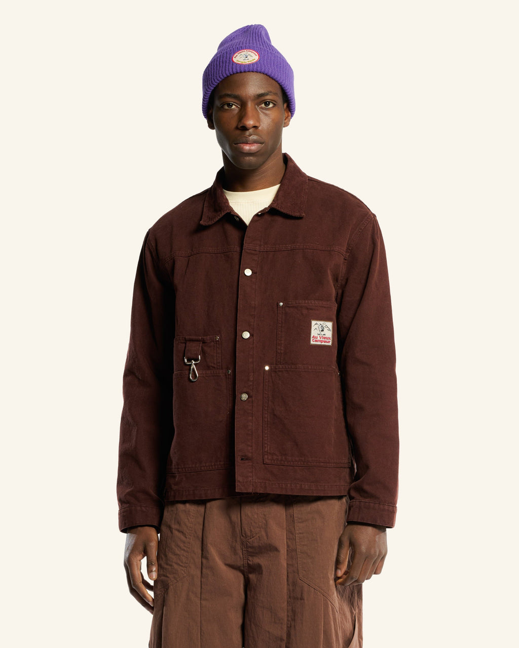 Au Vieux Campeur - Congés Payés - Veste Canva Henri - Chocolat