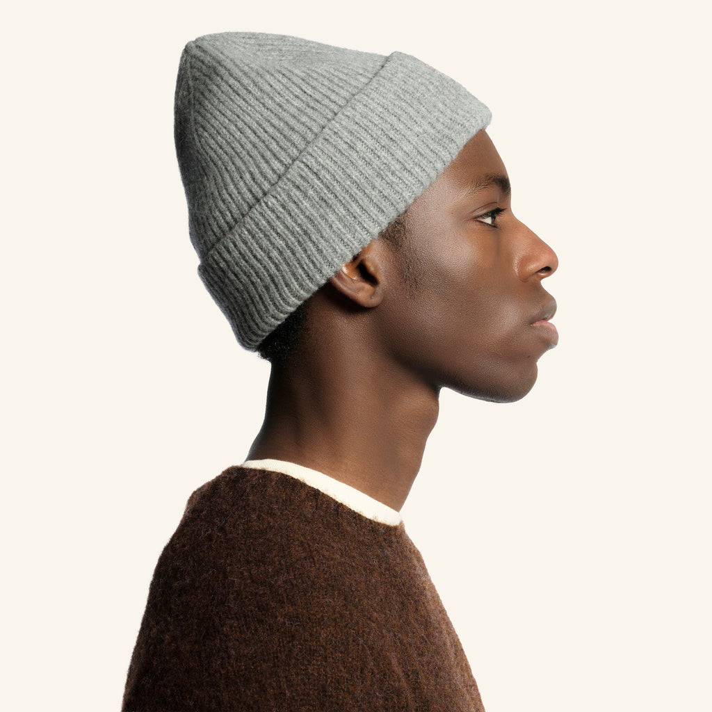 Au Vieux Campeur - Congés Payés - Bonnet Ben - Gris Clair