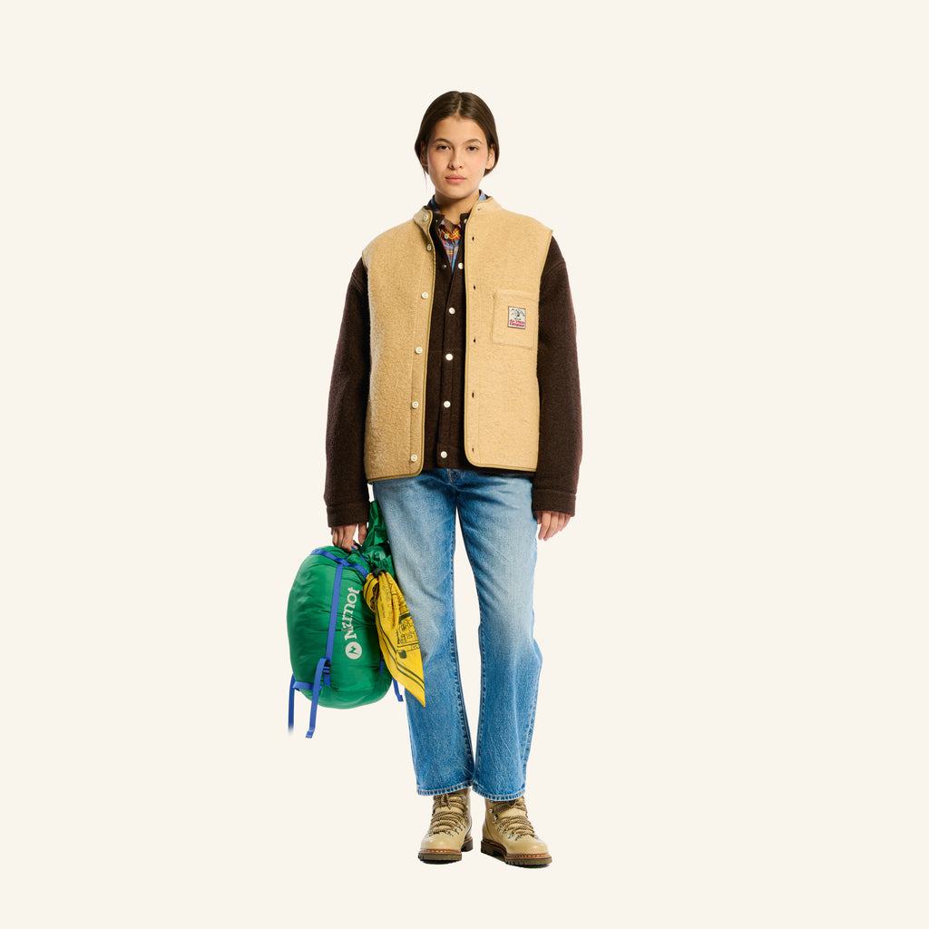 Au Vieux Campeur - Congés Payés - Gilet Sans Manches - Beige