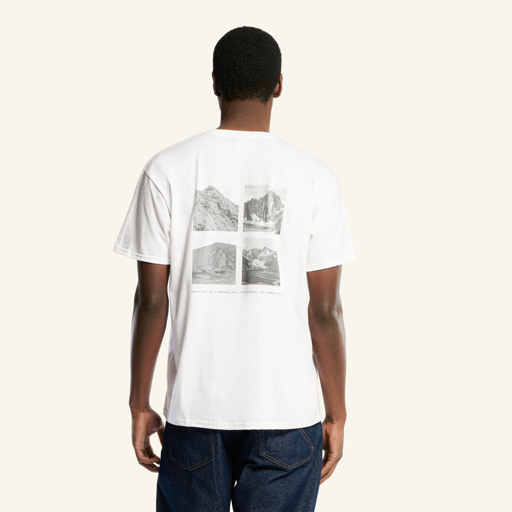 Au Vieux Campeur - Congés Payés - T-Shirt Manches Courtes Sommets - Blanc