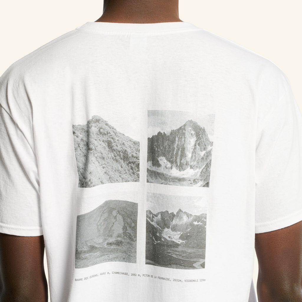 Au Vieux Campeur - Congés Payés - T-Shirt Manches Courtes Sommets - Blanc