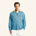 Au Vieux Campeur - Congés Payés - Marcel Shirt - Blue & White