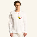 Au Vieux Campeur - Paid Leave - Climber Long Sleeve T-Shirt - White