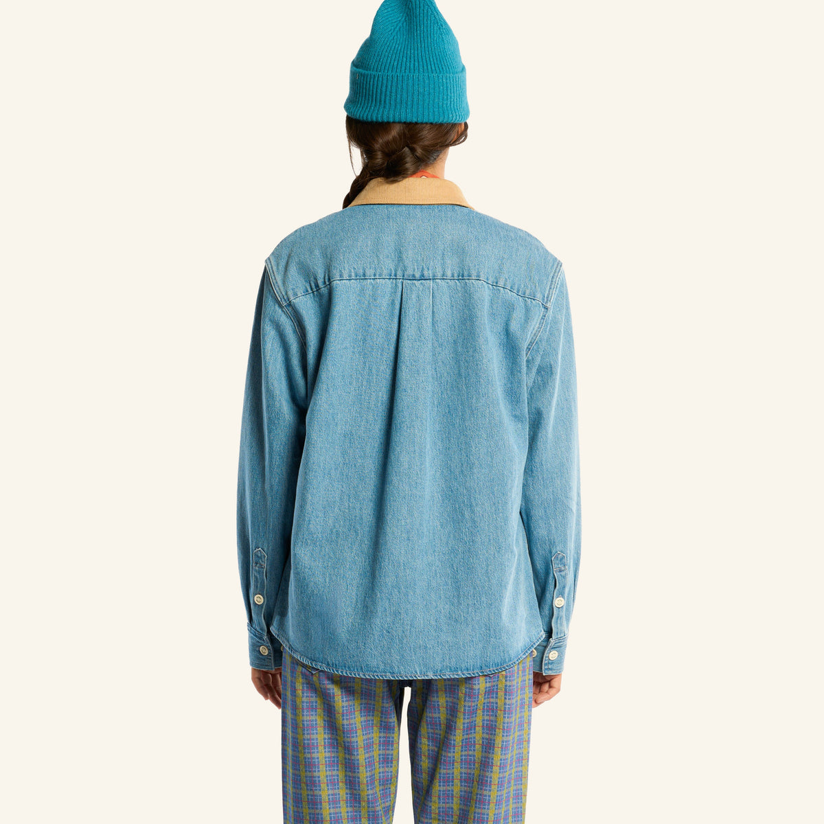 Au Vieux Campeur - Congés Payés - Marcel Shirt - Blue & White