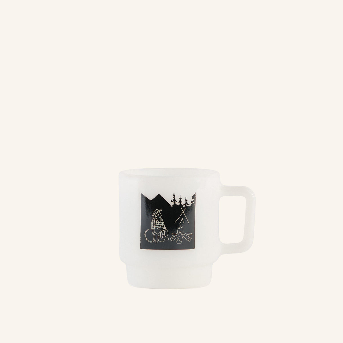 Au Vieux Campeur - Congés Payés - Mug Feu De Camp