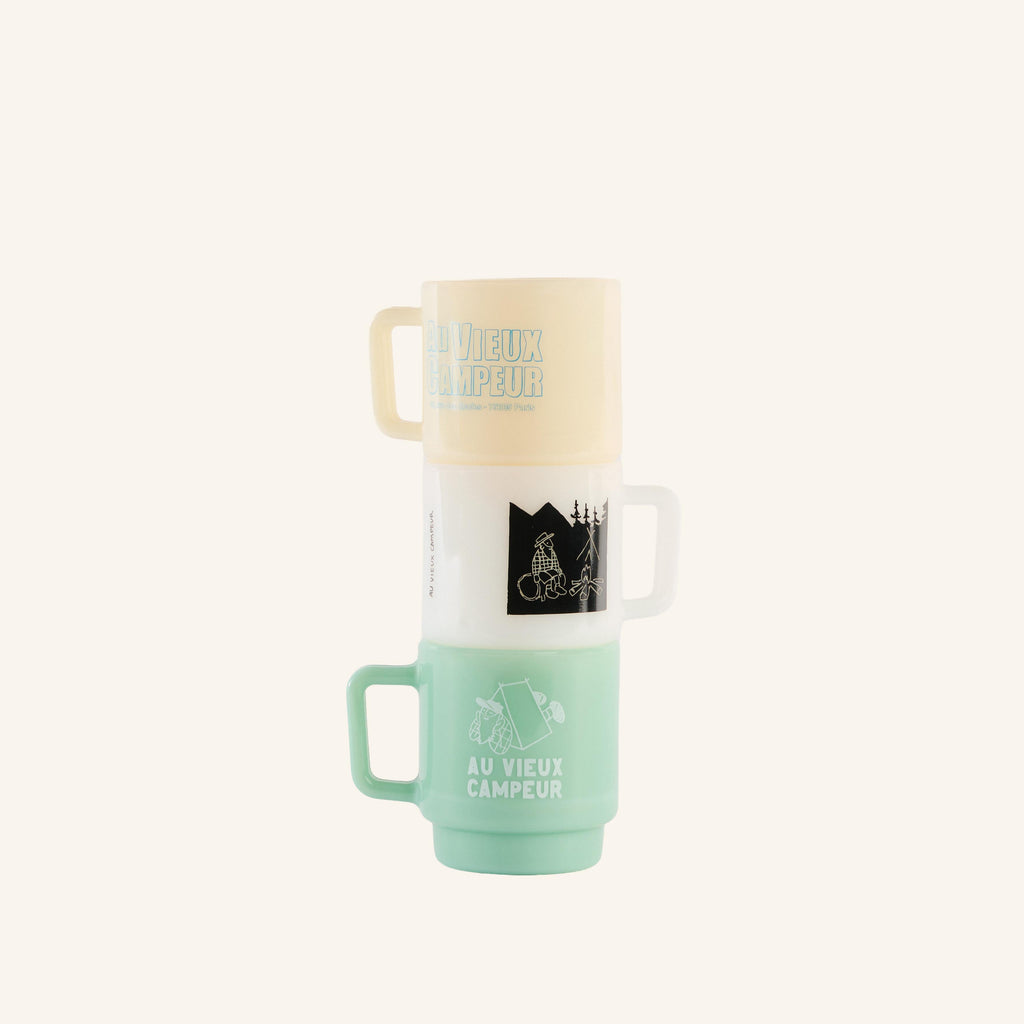 Au Vieux Campeur - Congés Payés - Mug Feu De Camp