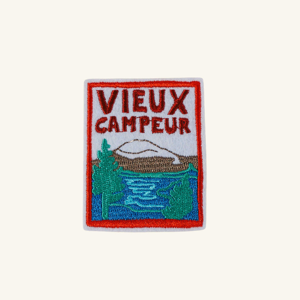 Au Vieux Campeur - Congés Payés - Patch Au Vieux Campeur - Alpine Lake