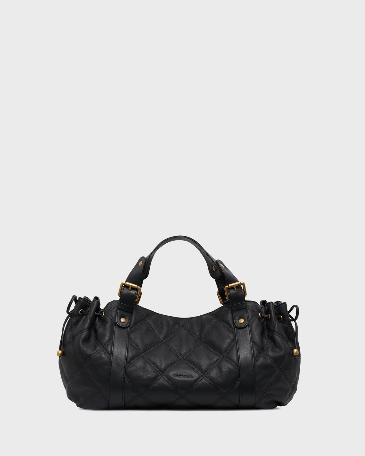 Gerard Darel - 24H Quilted Leather Handbag - Black