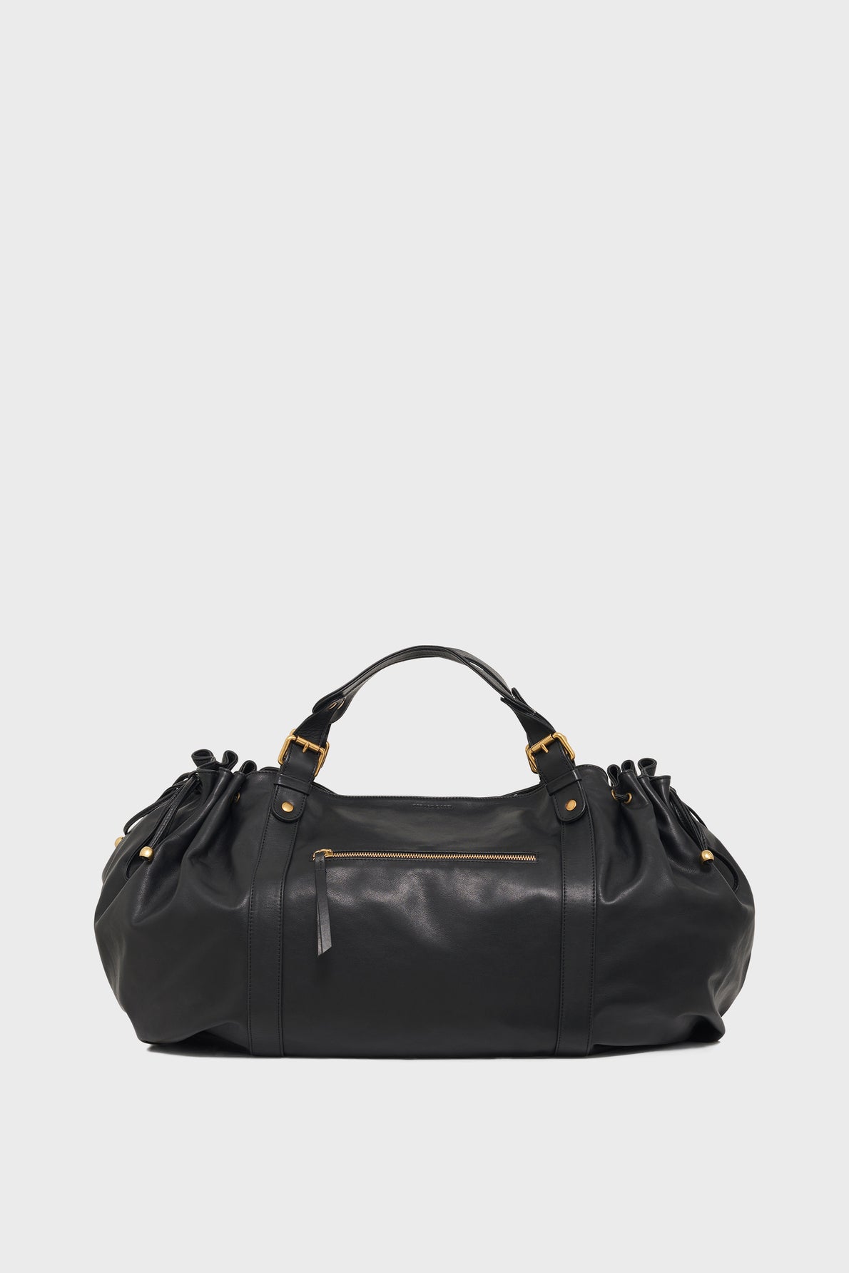 Gerard Darel - 72H Leather Travel Bag - Black