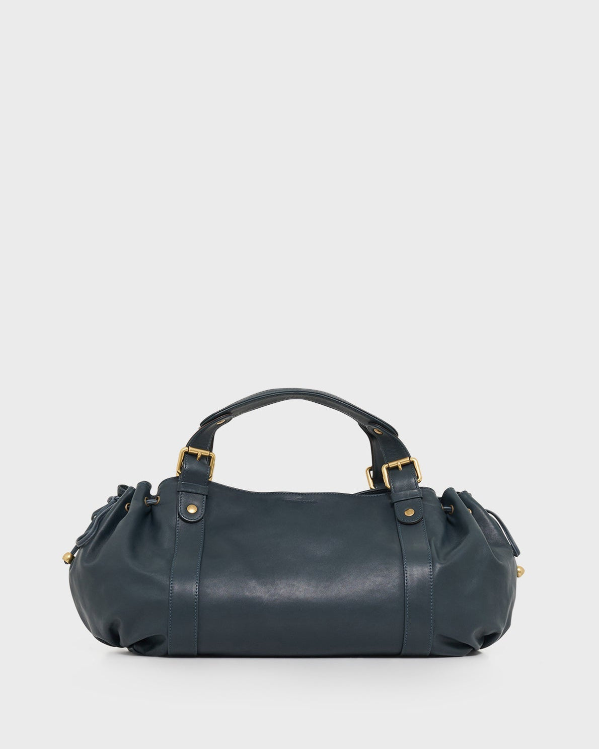 Gerard Darel - 24H Leather Handbag - Navy