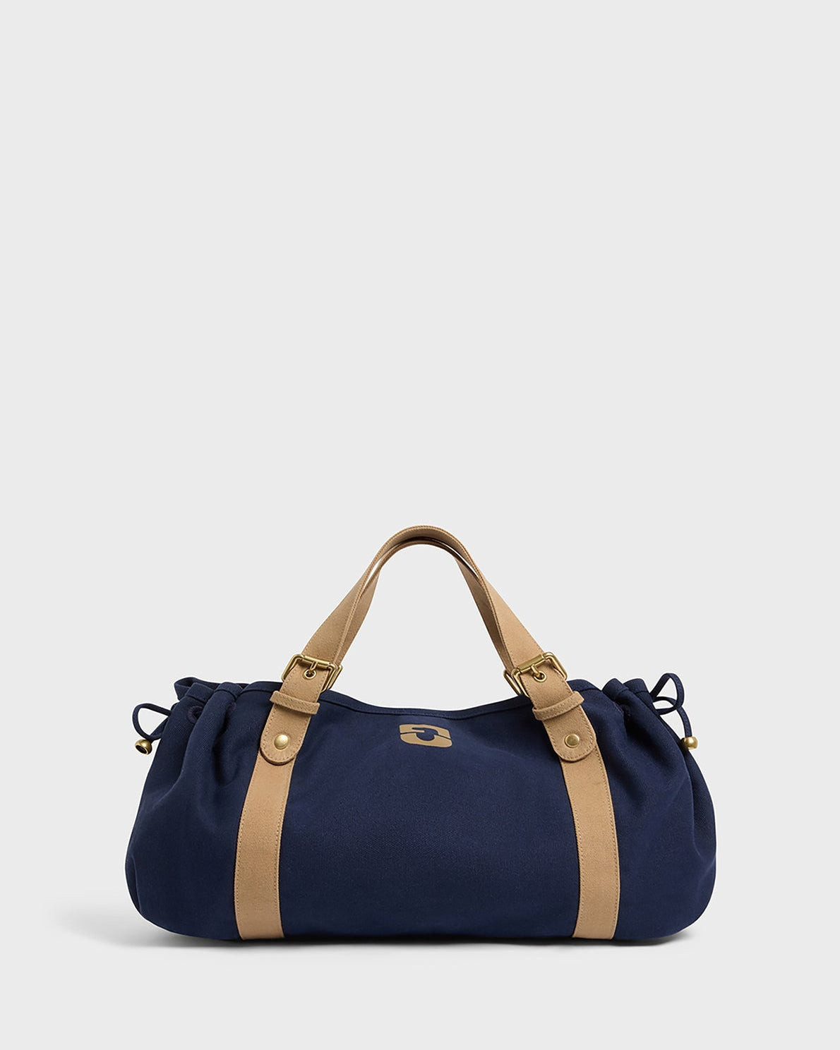 Gerard Darel - 24H Canvas Handbag - Navy