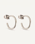 Tassia Canellis - Boucles D'oreilles Taroudant - Argenté
