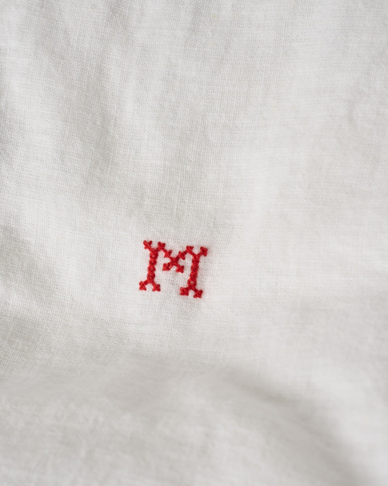 Merci - Embroidered Linen Bedding Set - 02 Oeillet