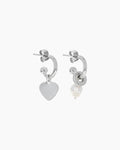 Justine Clenquet - Jacob Earrings - Palladium