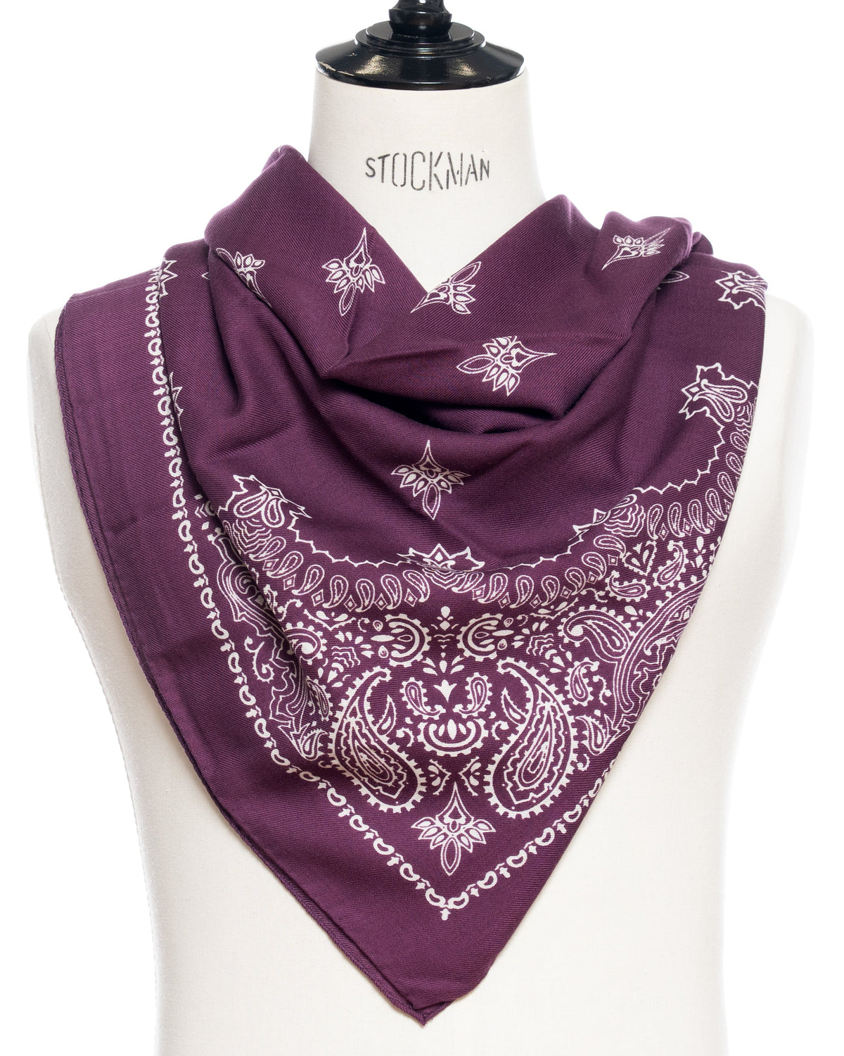 Destin - Judy Carré Bandana Scarf - Purple