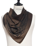 Destin - Judy Carré Bandana Scarf - Brown