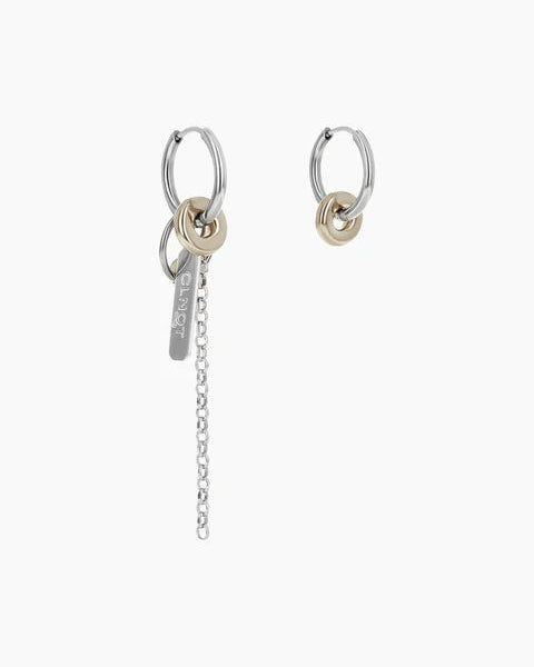 Justine Clenquet - Kali Earrings - Gold Palladium