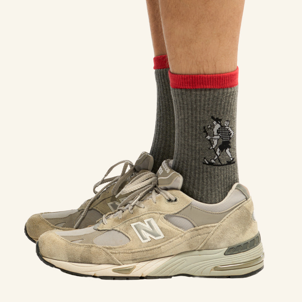Au Vieux Campeur - Congés Payés - Chaussettes Marcheur - Gris