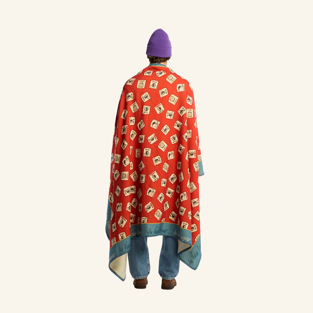 Au Vieux Campeur - Congés Payés - Au Vieux Campeur wool blanket - Crest