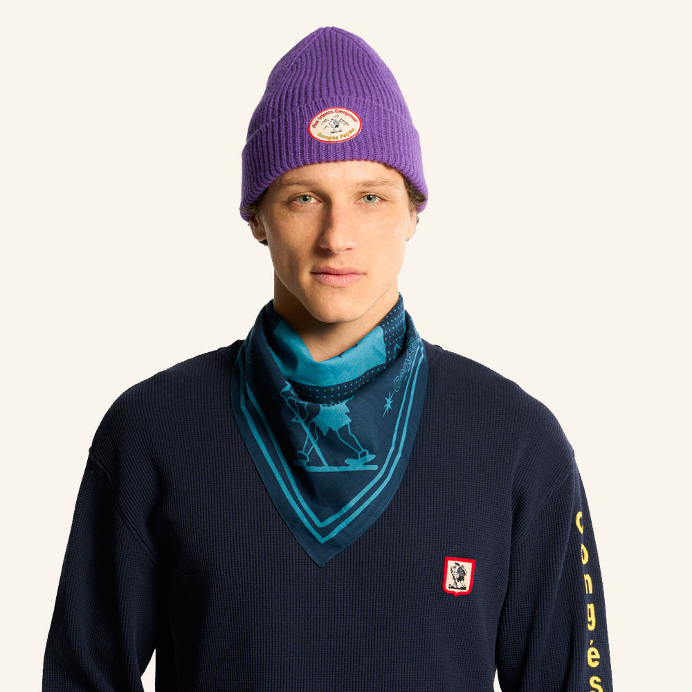 Au Vieux Campeur - Congés Payés - Au Vieux Campeur Bandana - Navy