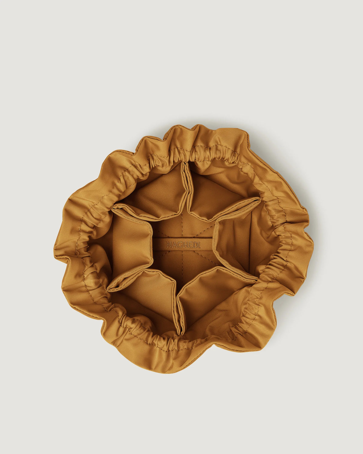 Naghedi - Small Lotus Jewelry Pouch - Turmeric