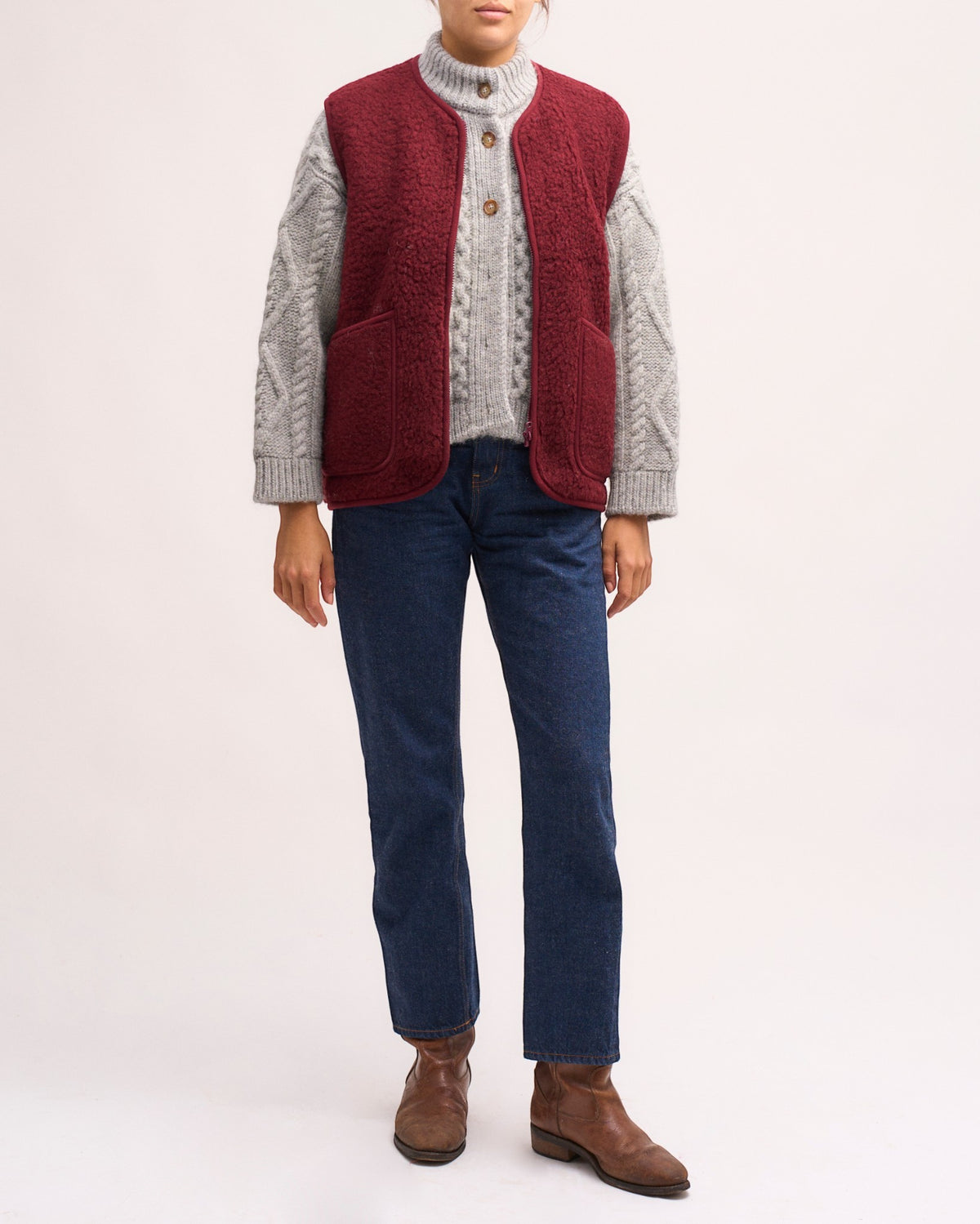 Coldbreaker - Veste Pepitco - Cerise