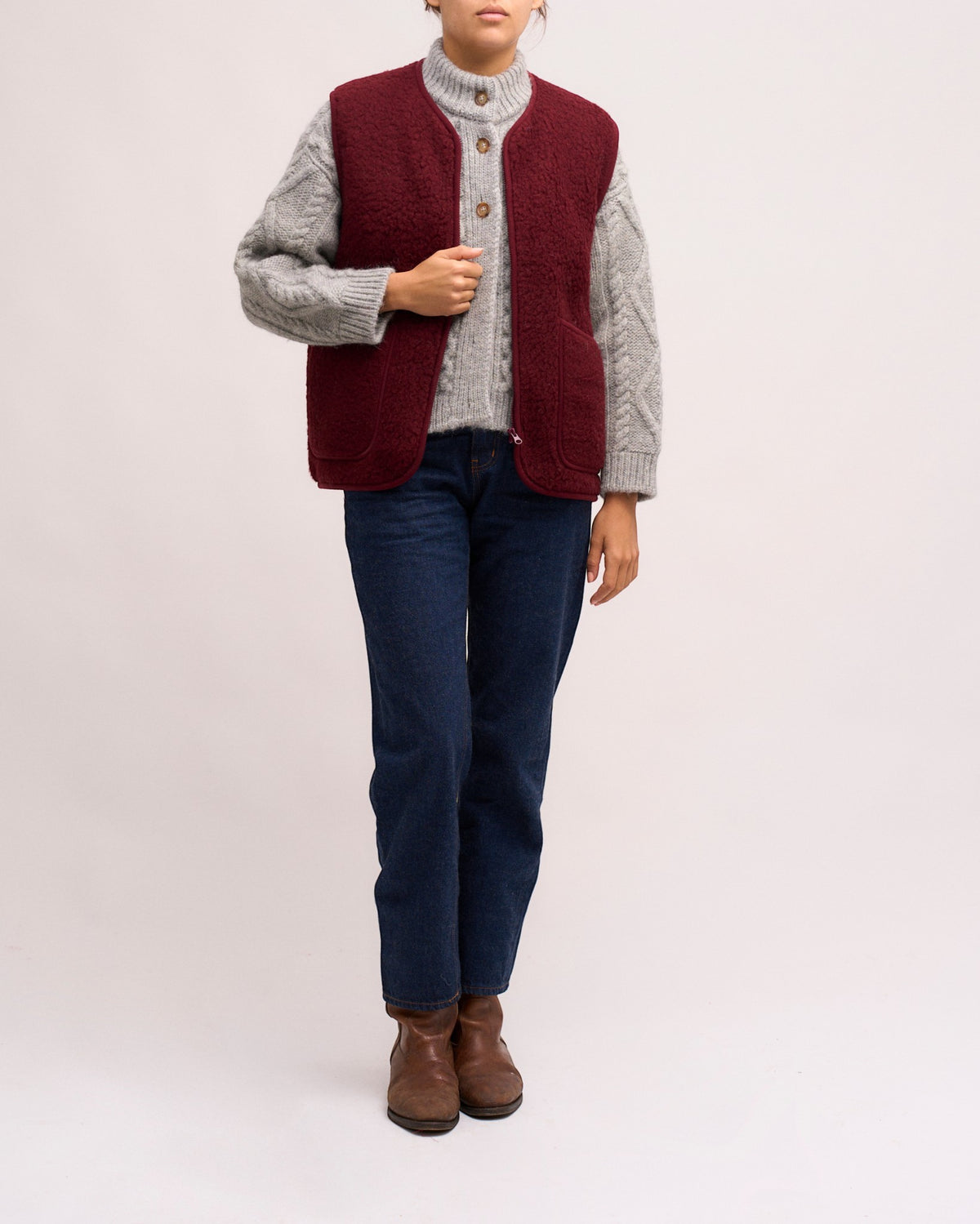 Coldbreaker - Veste Pepitco - Cerise