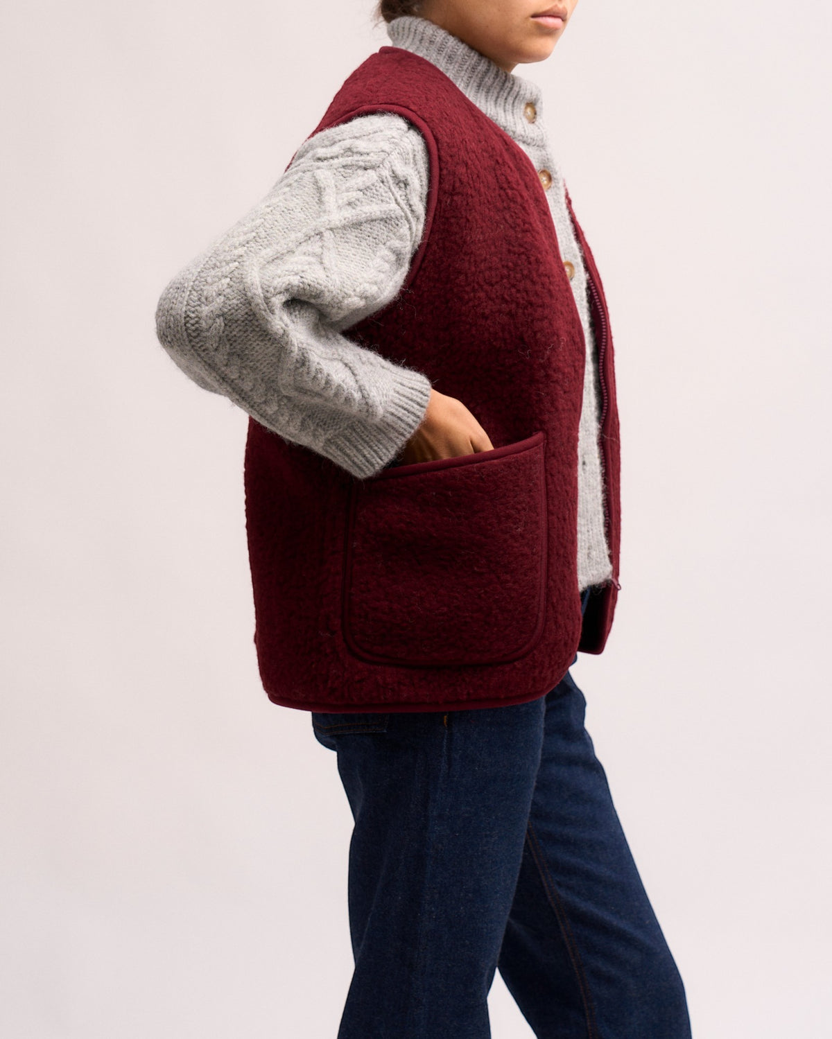 Coldbreaker - Veste Pepitco - Cerise
