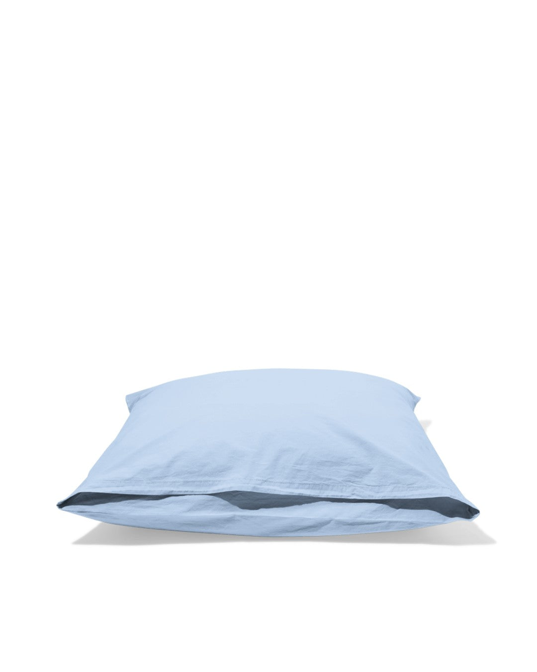 Merci - Taie D'Oreiller En Percale De Coton - Bleuet