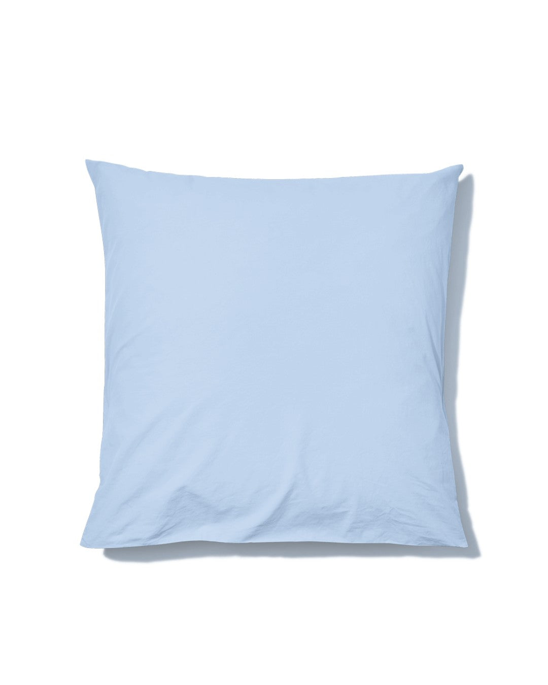 Merci - Taie D'Oreiller En Percale De Coton - Bleuet