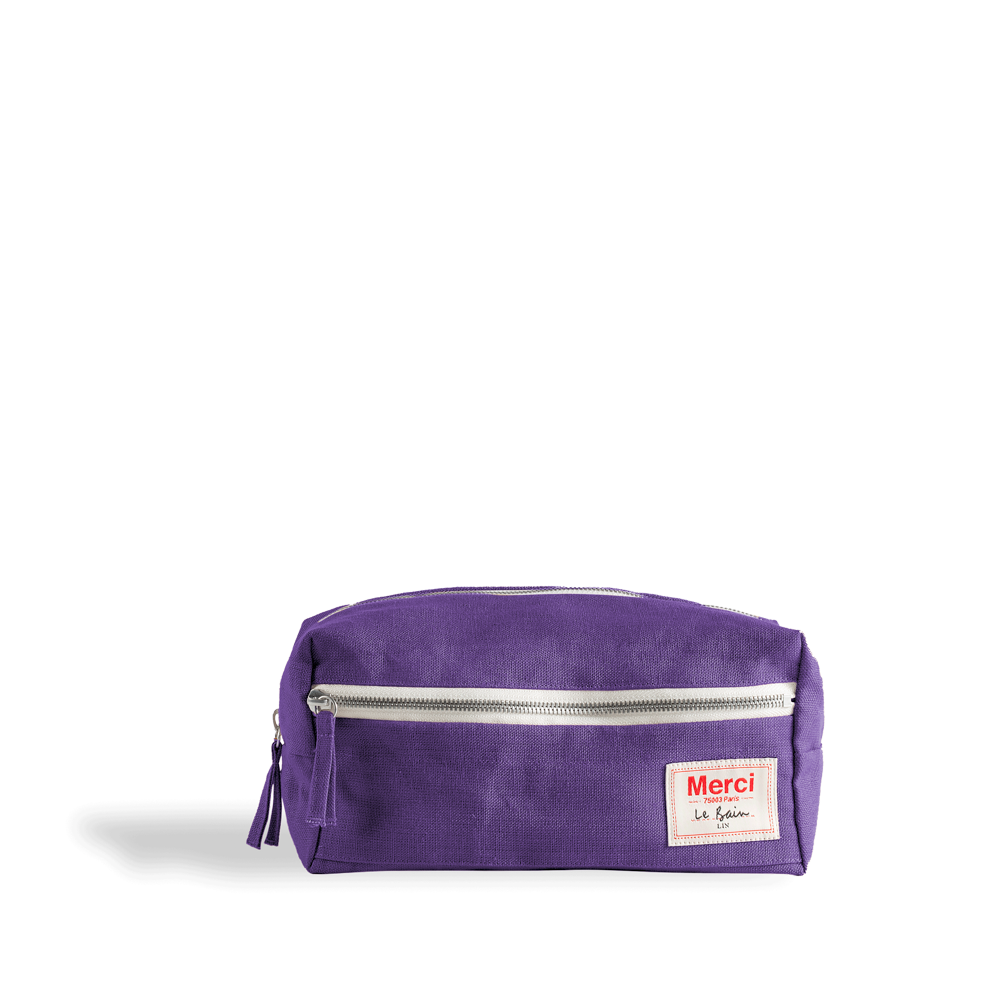 Merci - Trousse De Toilette - Violet Orage