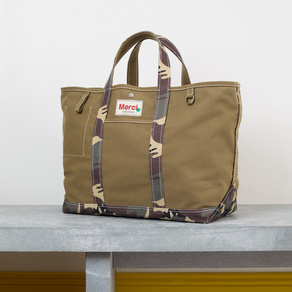 Cabas Candide en canvas - Camo - Merci - packshot 6