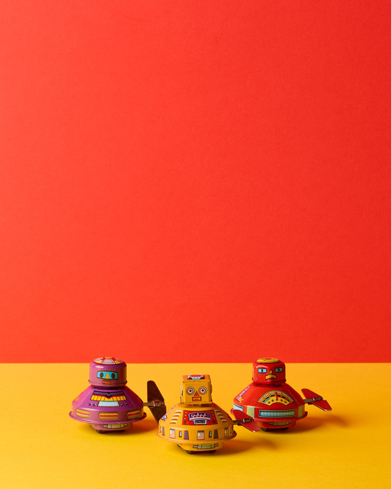 Die Blechfabrik - Set of 3 Space Robots