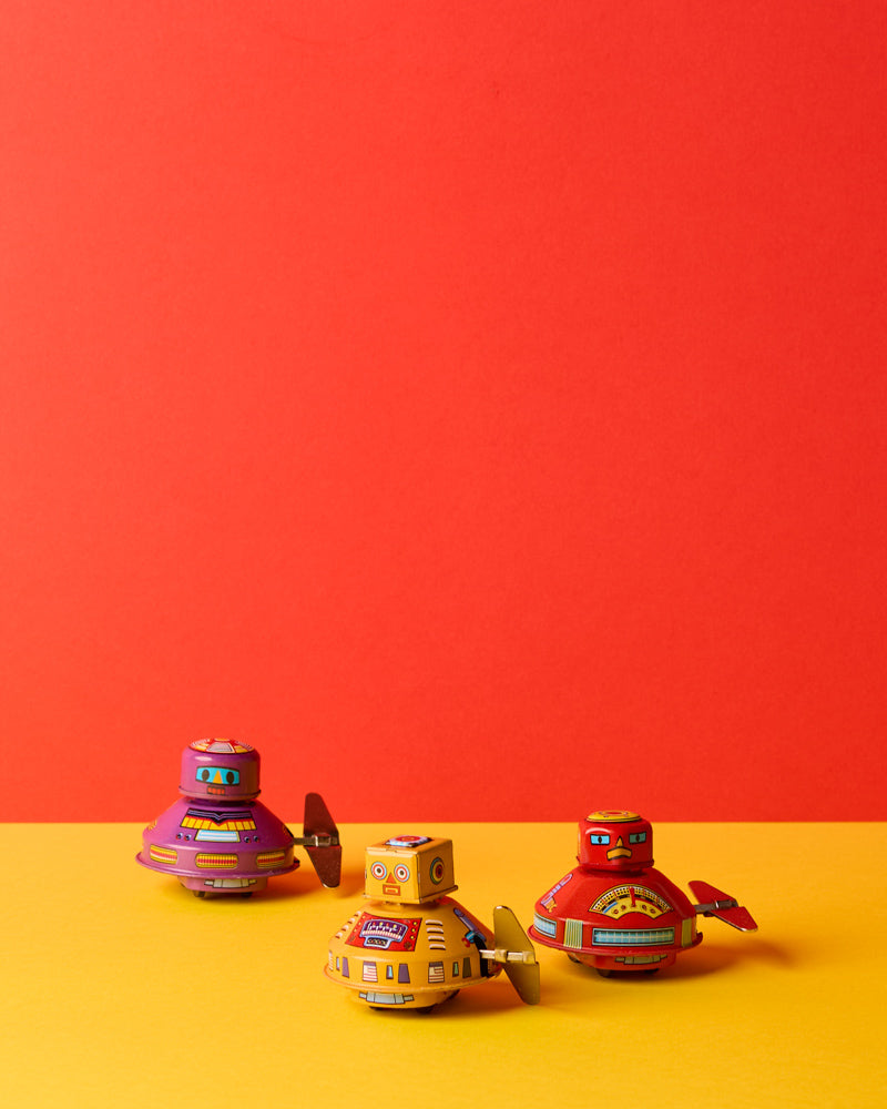 Die Blechfabrik - Set of 3 Space Robots